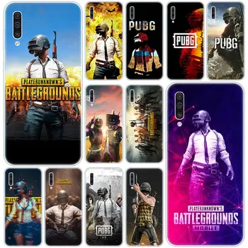 Перейти на Алиэкспресс и купить Горячие PUBG игры силиконовый чехол для samsung Galaxy A90 5G A80 A70 A60 A50 A40 A30 A20 A10 S A10E A20E M10 M30S M40 Модный чехол с принтомдюйм