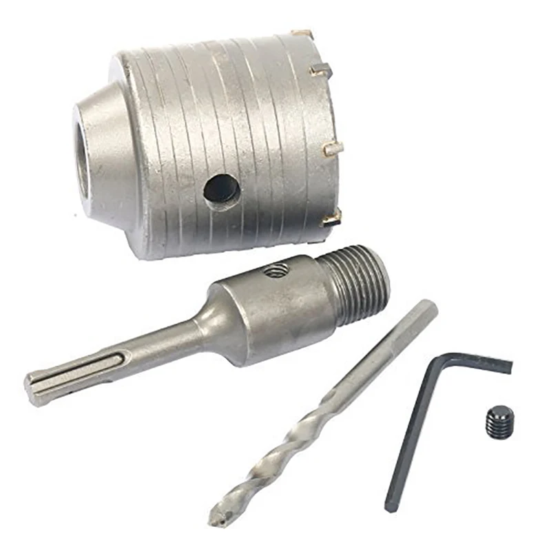 

Sds Plus Shank Concrete Cement Stone Wall Hole Saw Drill Bit Hole Saw Cutter 65Mm Rod 110Mmm For Brick Concrete Cement Stone