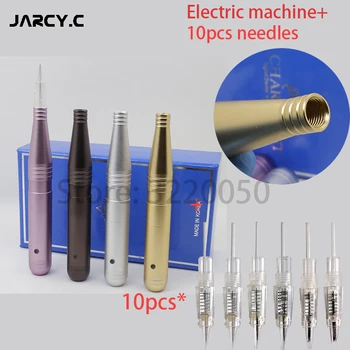 

Professional Permanent Makeup Machine Dermografo Microblading Digital Tattoo Pen Eyebrow Tattoo Guns M2 With Cartridge Needles