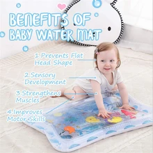 

Children's Mat Baby Water Play Inflatable Toys Kids PVC Playmat Toddler Activity Play Center Mat for Early Education Babies Toy