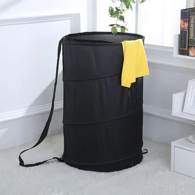 

Extra Large Laundry Basket Folding Drawstring Kids Toy Storage Basket Home Sundries Organizer