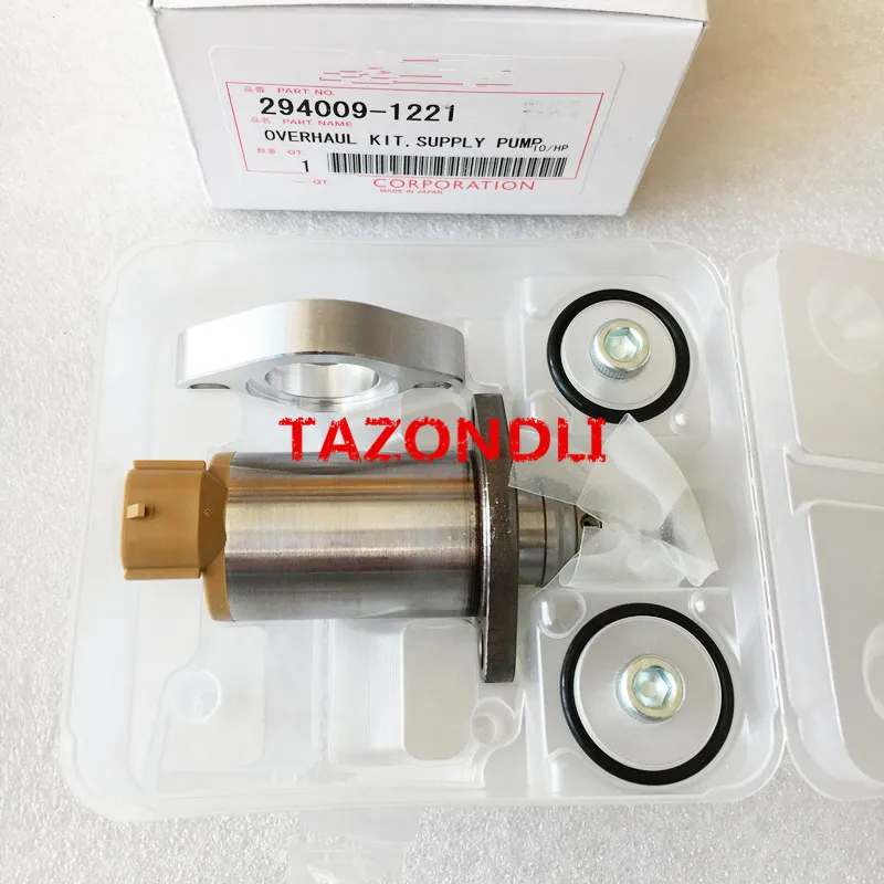 

Original and new suction control valve SCV kits 294009-1221 294009-1221 , 2940091221 for pump 294200-0270 ,33130-45700