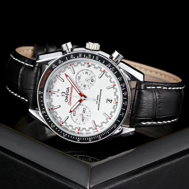 

Omega- Luxury Brand Ceramic Bezel Mens and wom Mechanical Automatic Movement 007Watch Designer Watches Wrist watches 1958
