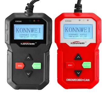 

KW590 car diagnostic tool OBDII CAN TOOL car fault diagnostic instrument detection code reader instrument