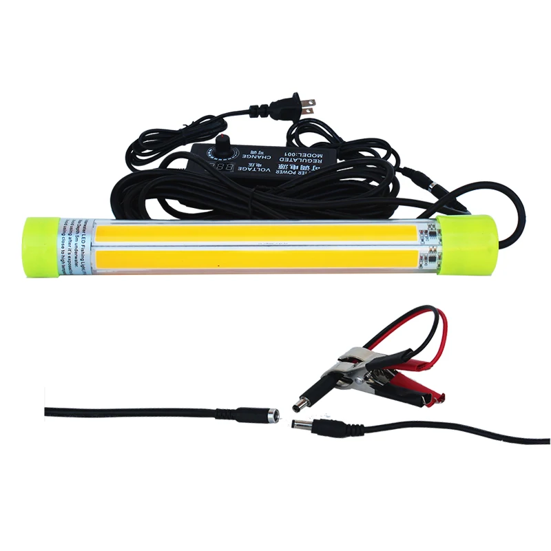 cob luz de pesca subaquática lâmpada led