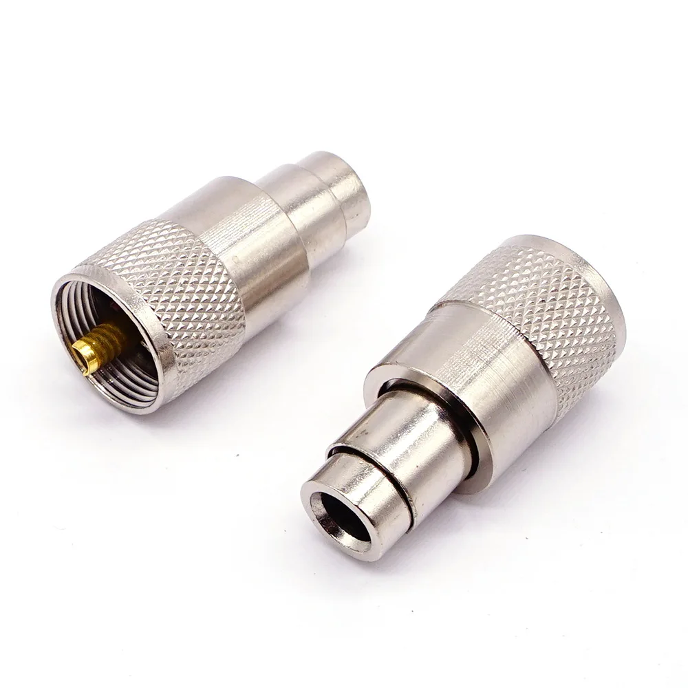 10 pces conector rf uhf conector macho 02