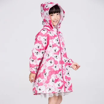 

Cute Kids Hooded Raincoats Cartoon Child Motorcycle Girl Poncho Windproof Outdoor Capa De Chuva Boys Bicycle Rain Gear KK60YY