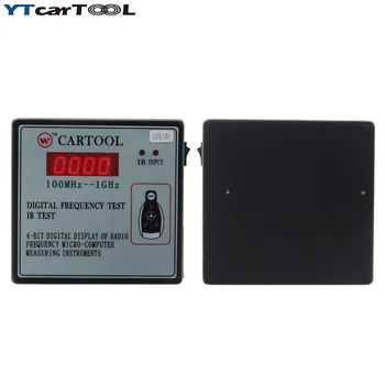 

Newly arrived Frequency tester can test Car IR infrared remote key (frequency range 100-1000MHZ) with free shiping