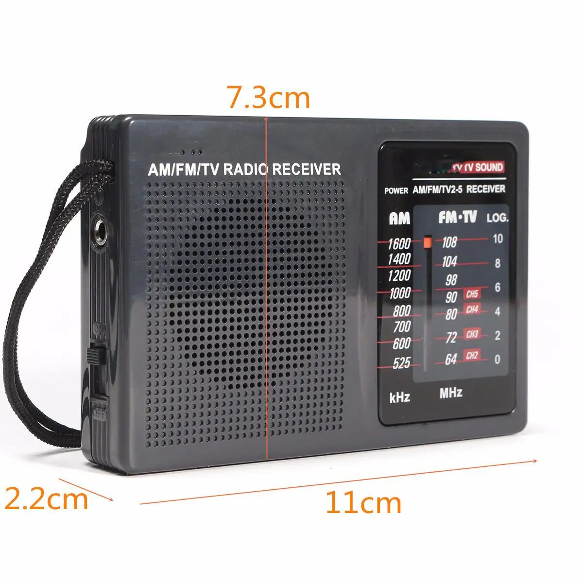 FM радио мини портативный AM FM ТВ приемник радио приемник высокая чувствительность FM приемник встроенный динамик музыкальный плеер подарки для пожилых
