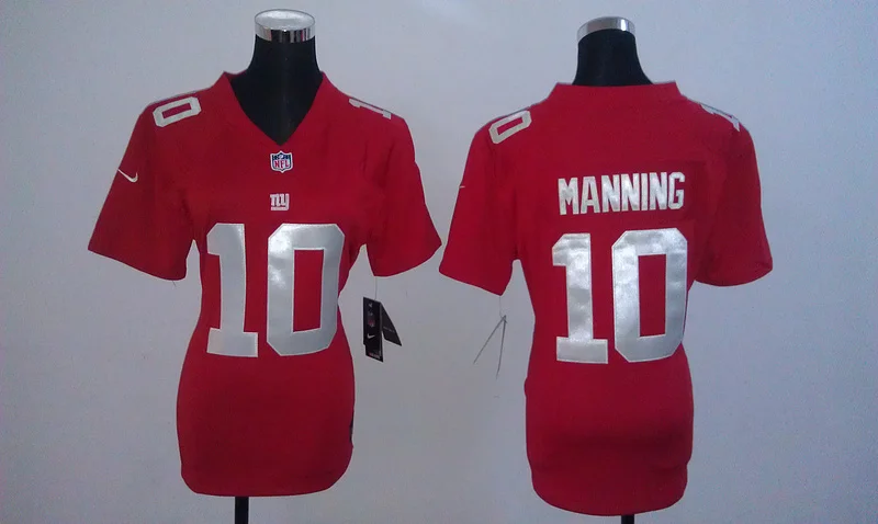 Розовый Женские Нью-Йорк s 13 Odell Beckham Jr. 10 Eli Manning 80 Victor Cruz Jersey - Цвет: Розовый