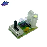 Controlador de batería NiMH de 1,2 V, frasco de lámpara solar, placa de control, lámpara de cerámica solar, placa de circuito de lámpara de césped