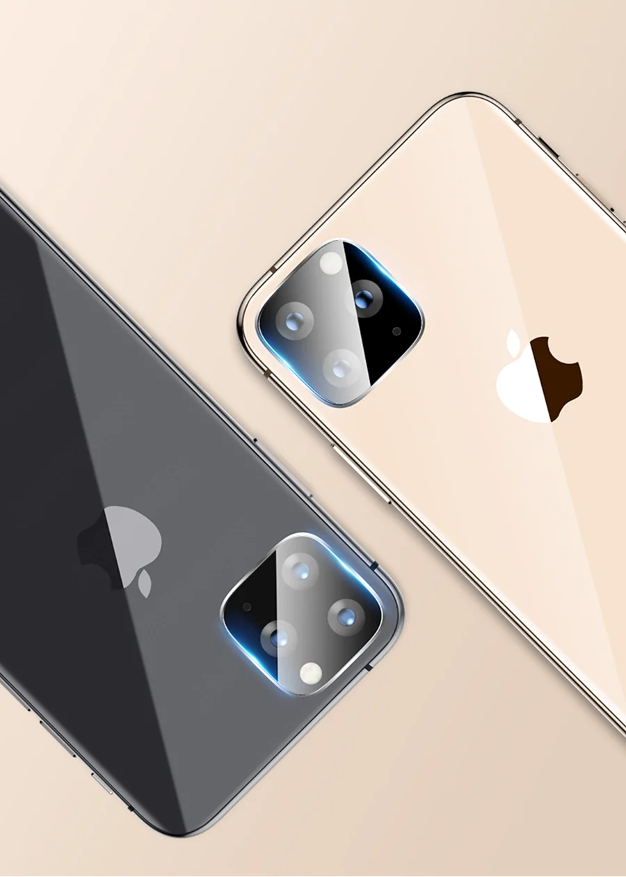 100 шт. чехол для объектива задней камеры для iPhone 11 Pro Max камера из закаленного стекла для iPhone 11 Pro металлический задний объектив кольцо экран