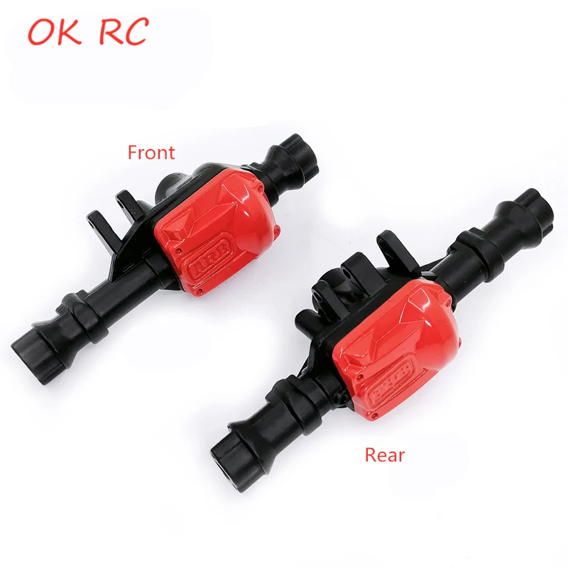 

Front Rear Alloy Metal Axle Shell Axle Housing for 1/10 RC Crawler Traxxa TRX-4 & TRX4 Upgrade Parts