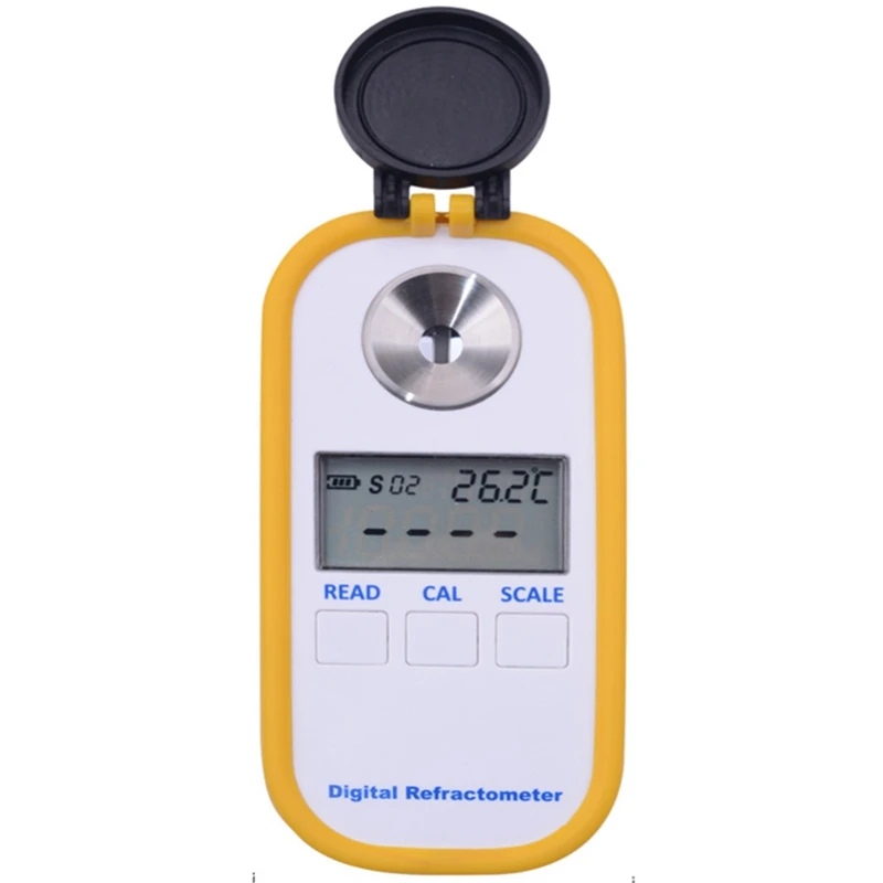 

Digital Display Brix 0-50% Sugar Meter Refractometer Dr101 Sugar Tester Fruit Sweetness Meter Refractometer