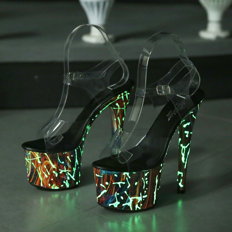 Model Glow Pole Dancing Fluorescent 