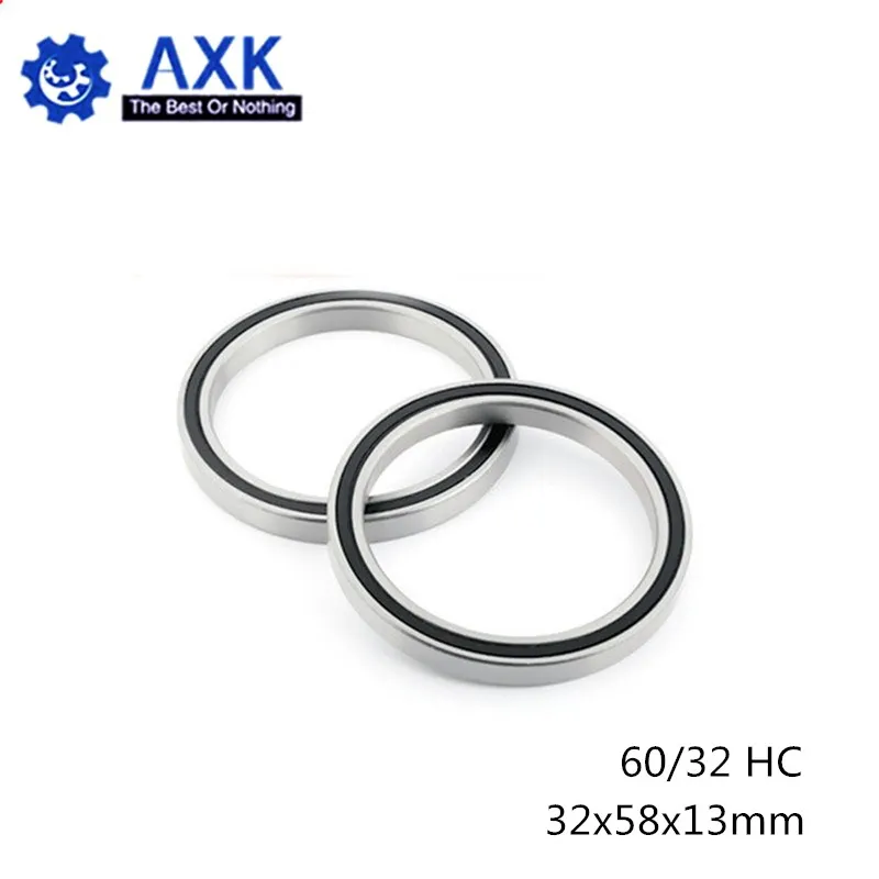 60/32 Hybrid Ceramic Bearing 32*58*13 mm ( 1PC ) Race Bike Front Rear Wheel 60 32 2RS LUU Hybrids Si3N4 Ball Bearings 60/32RS |