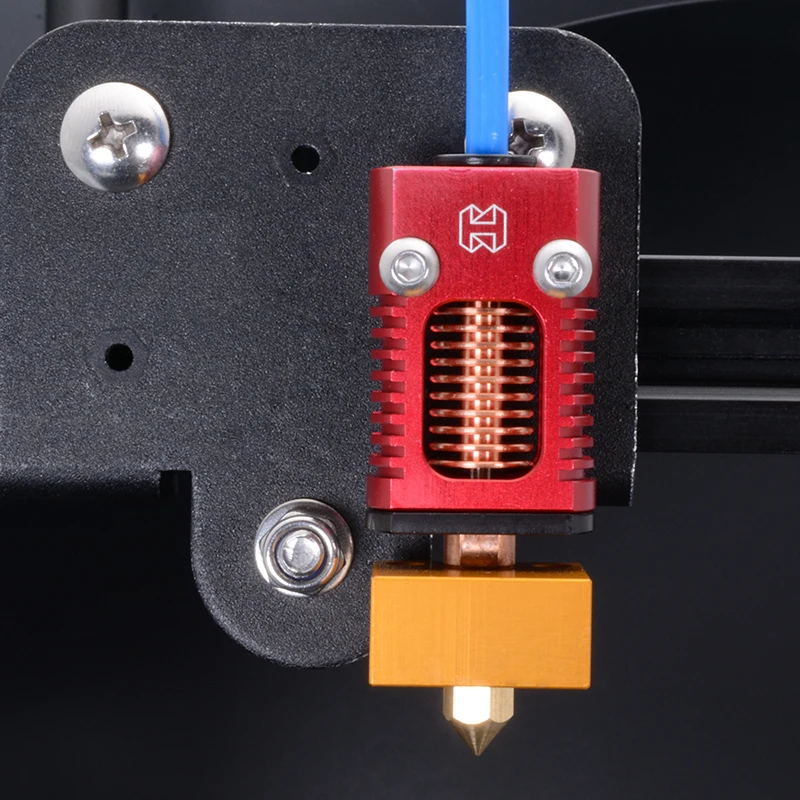 Ender-3/CR10/CR10S 1.75mm J-head Hotend kit Aluminum Heat Block with Heater Thermistor For 3D Printer  With 0.4mm Nozzle Part 3d printed brushless motor