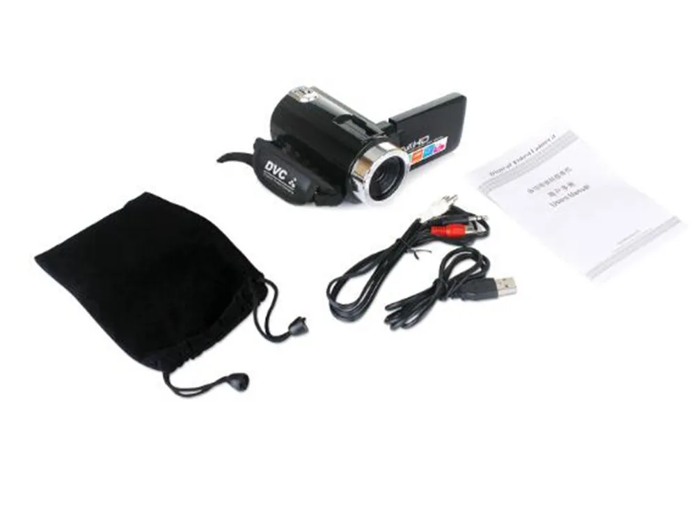 3,0 дюйма 24MP 1080P HD Цифровая камера 18x зум с микрофоном