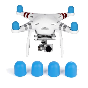 

4 pcs Soft Silicone Hat Kits Motor Cover Cap for DJI Phantom 2 3 4 Pro Advanced SE Drone Engine Protector Dust-proof Spare Parts