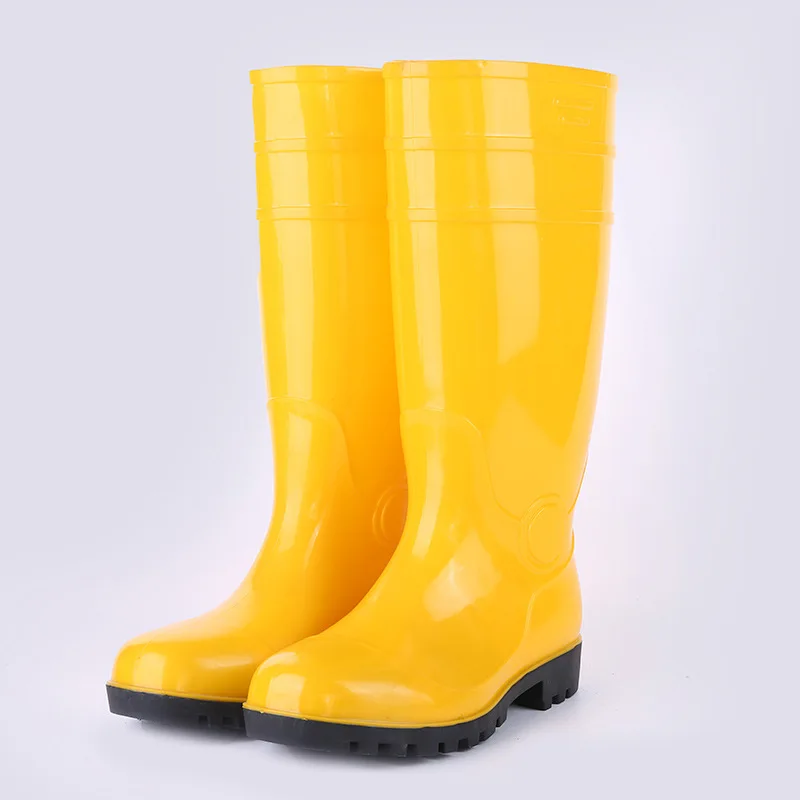 

Hose Protective Boots Wholesale Smashing Stab Rainy Season Construction Waterproof Rain Boots Work Site Safe Labor Safety Rain B