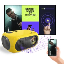 

Mini projector Full HD support 1080p LED projector for iPhone, Android phone, iPad TV stick, home theater video projector