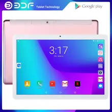 Tablette pc de 10.1 pouces, Android 7.0, double carte SIM 3G, appel téléphonique, Google play, GPS, 10 onglets, écran IPS, pour enfants
