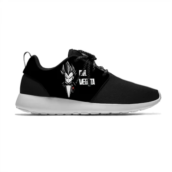 

Vegeta Super Saiyan Dragon Ball Anime Cartoon Girls Boys Lightweight Sneakers Children Breathable Running Sport Shoes Gift Kids