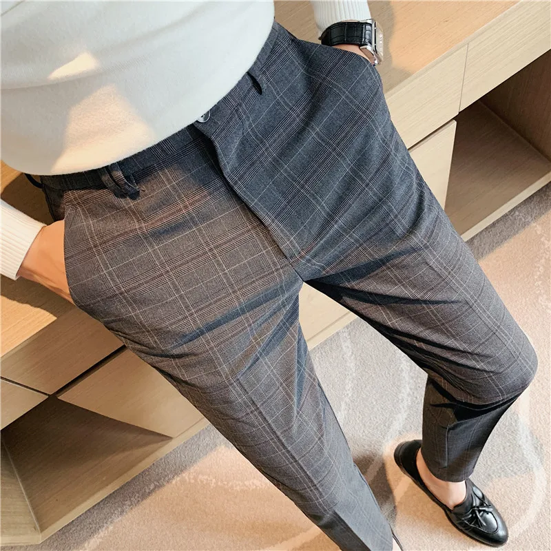 Houndstooth Light Grey Plaid Retro 