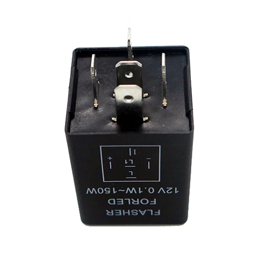YSY 4Pin 5 Pin Electronic LED Flasher Relay for Turn Signal Bulbs Fix Hyper Flash Rapid Blink Issue For American Car Accessories