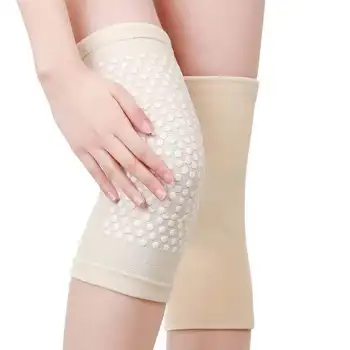 

1 Pair Self-Heating Knee Pads Warm Knee Pad for Arthritis Joint Pain Relief and Injury Recovery Belt Knee Massager Foot