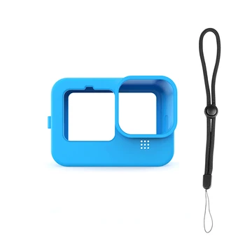

Action Camera Case Soft Silicone Protective Housing Shockproof Camera Lens Cover Shell For GoPro Hero 9 Accessories