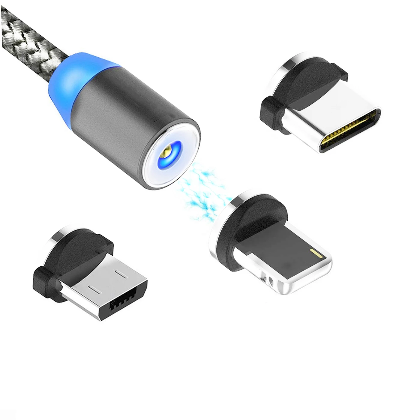 Магнитный кабель mi cro USB/type C для Xiaomi mi A2 8 lite A1 mi x 2s pocophone F1 Red mi 4X 4A 5 Plus 5A 6A S2 Note 4X4 5 6 Pro 5A