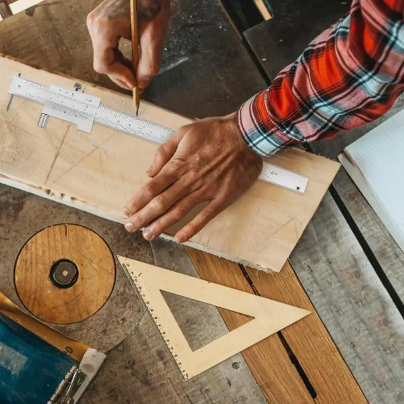 0-200 мм из нержавеющей стали штангенциркуль Калибр микрометр измерительный инструмент