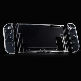 Защитный чехол для nintendo Switch из ТПУ с ручкой для хоста, прозрачный чехол с разъемным корпусом, NS аксессуары