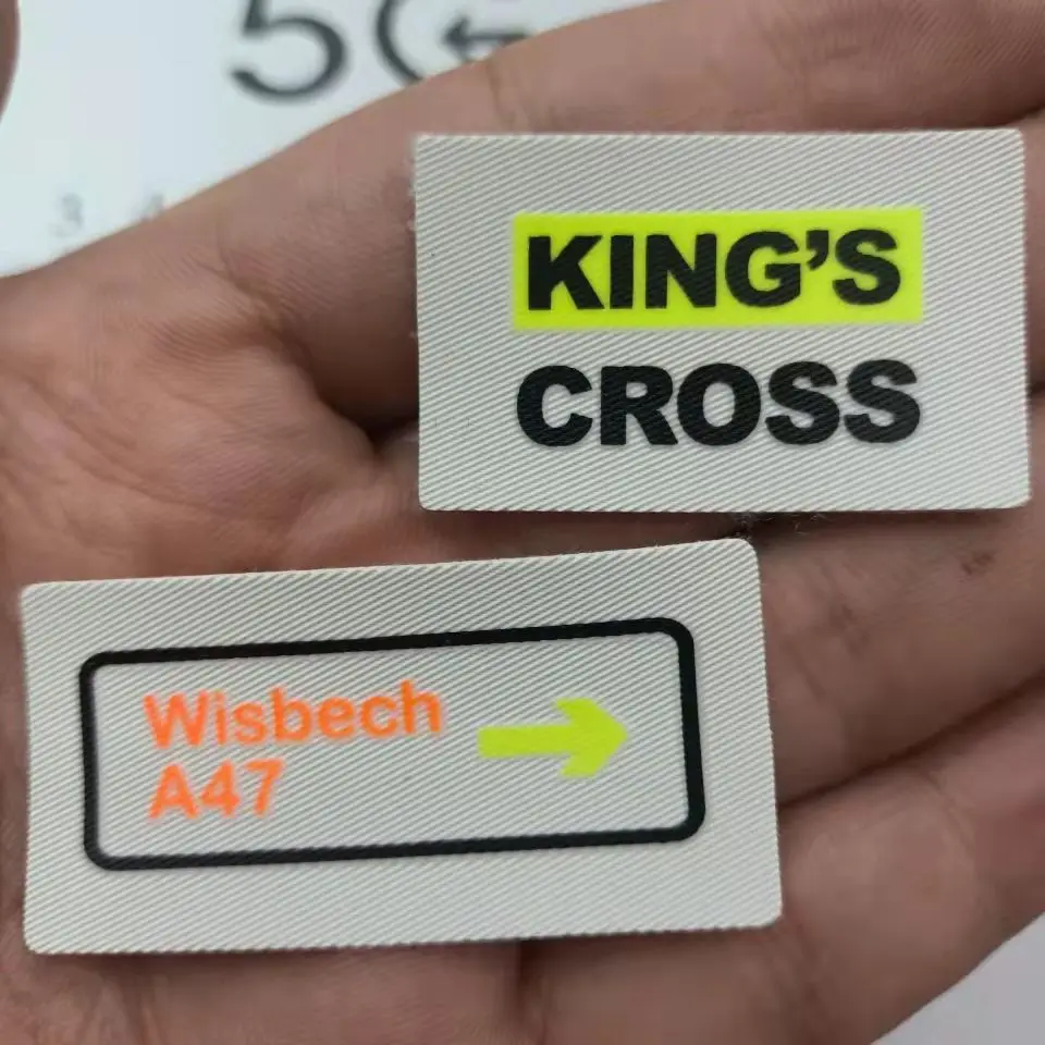 Mixe 10Pcs/Lot Cotton Handmade Labels For Clothes With Parches Para La Ropa For Diy Embroidery Stickers Sewing Accessories