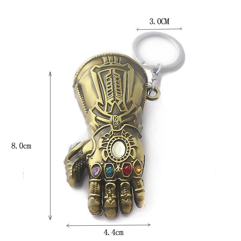 1pcs Hammer Shaped Beer Bottle Opener Portable Keychain Metal Tools Infinity Thanos Gauntlet Soda Glass Caps Remover Openers