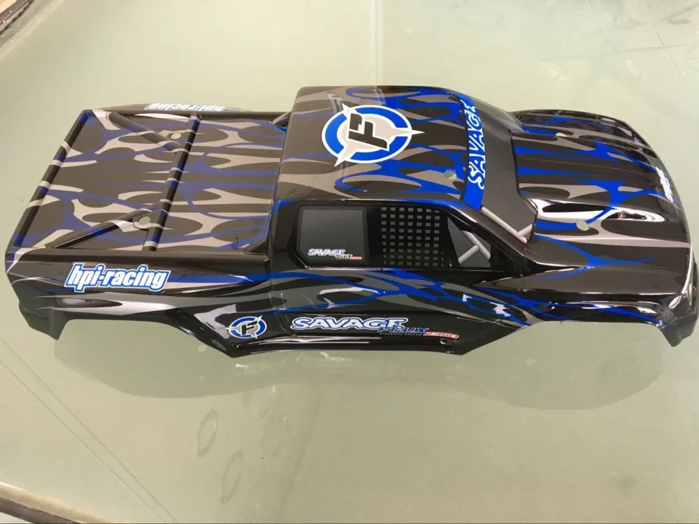 HPI гоночный 1/8 грузовик Truggy Savage 4WD 4,6 XL 5,9 корпус l480мм