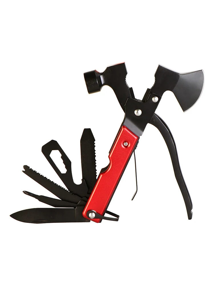 Multi Function Tool Folding Army Knife Tactical Survival Camping Multi-Tool Outdoor Hammer Screwdriver Hand Equipment