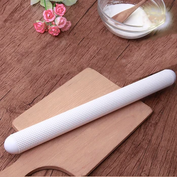 

Fashion Safety Rolled Fondant Tools Sugar Cake Fondant Decorating Cupcake Rolling Pin Roller Baking Tools For 2019 Dropshipping