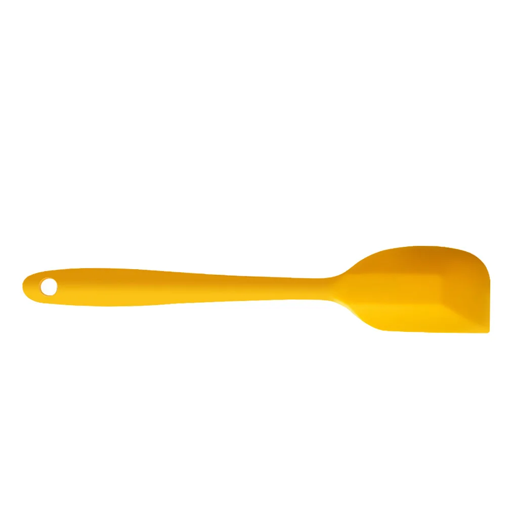 Multiple Color Silicone Baking Spatula Heat-Resistant Non-Stick Cooking Kitchen Utensils Non-Deformable Soft Baking Spatula