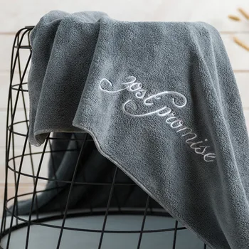 

Fashion Soft Towel Adults Thick Water Absorbing Hotel Microfiber Towels Bathroom Quick Dry Serviette Home Textile AE50BT