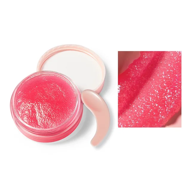 Lip Scrub Gentle Exfoliating Lip Balm Moisturizing Keratin Cream Exfoliating Base Lip Gloss Anti Aging Natural Wrinkle Lip Care 01