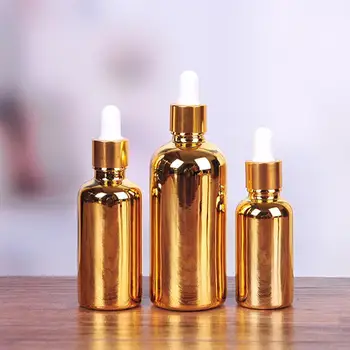 

Empty Glass Essential Oil Bottle Portable Liquid Container For Travel L5G4