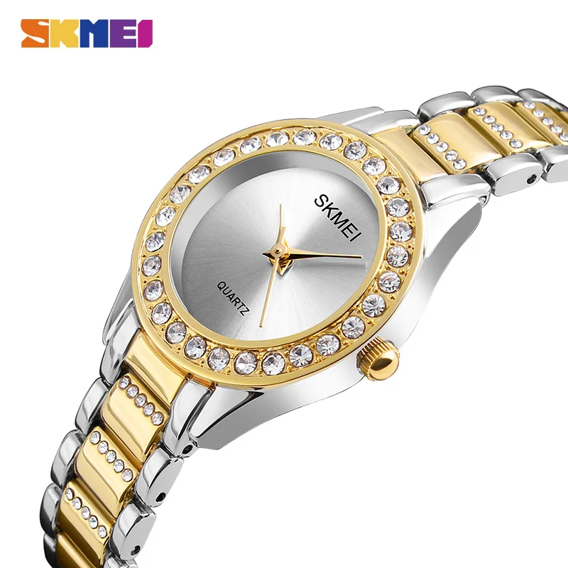 

2019 SKMEI Simple Women's Watch Clock Ladies Quartz Watches Clock 30M Waterproof Female Wristwatch reloj hombr Montre Femme 1262