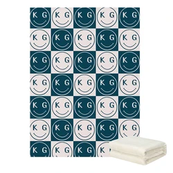 LVYZIHO All Smiles Blanket Custom letter / Color Baby Boy / Girl Blanket  - 30x40 / 48x60 / 60x80 Inches - Fleece Blanket