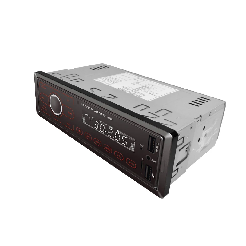 Кнопка full touch dual USB с 2.1a зарядкой bluetooth громкая связь U диск плеер FM радио SD карта 1 din Автомобильный MP3 плеер