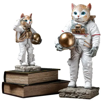 

Nordic creative space cat space crafts resin decoration home living room TV cabinet decoration living room decor home decor