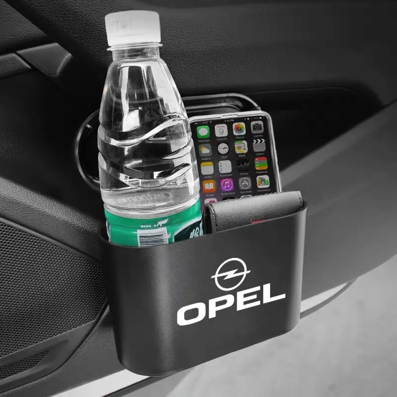 1pcs Car Trash Bin Hanging Vehicle Garbage Case Interior Accessories For TRD Toyota Corolla Yaris Aygo GT86 Prius RAV CHR Camry