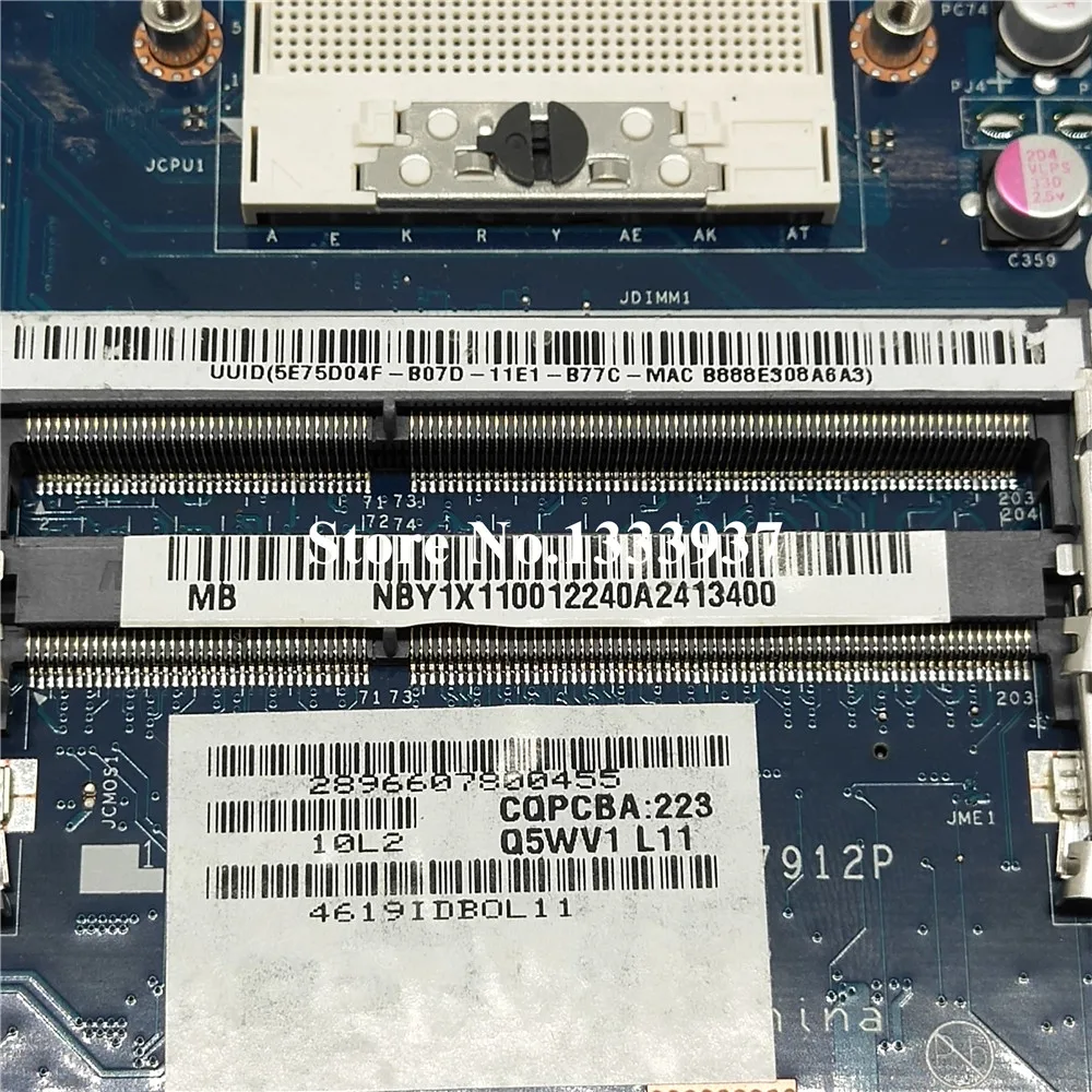 Q5WVH LA-7912P HM77 материнская плата для acer E1-531 E1-571G V3-571G V3-571 Материнская плата ноутбука SLJ8C NBY1X11001 NB. Y1X11.001 GT630M