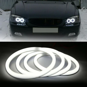 

SMD Angel Eye Bulbs For BMW E46 2D 2-Door Coupe Shockproof Car Set Replacement 106MM LED